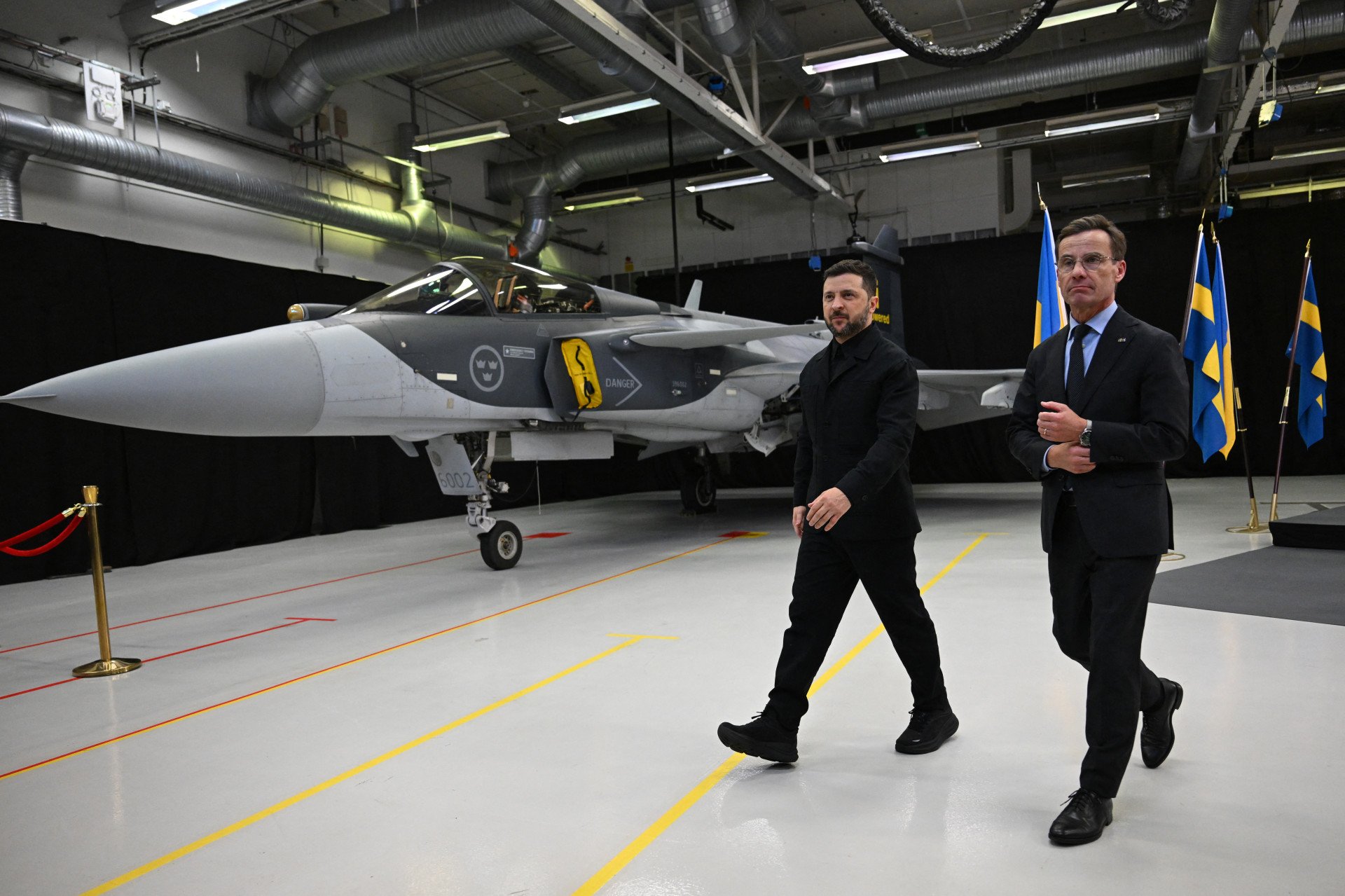 Ukraine Plans to Buy 100+ Swedish Gripen Jets, May Help Build Them Too