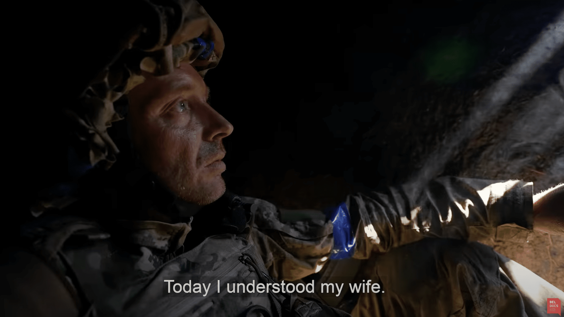 A still from the movie 2000 Meters to Andriivka during a Docudays UA screening on June 8, 2025. (Source: Docudays UA) A still from the movie 2000 Meters to Andriivka during a Docudays UA screening on June 8, 2025. (Source: Docudays UA)