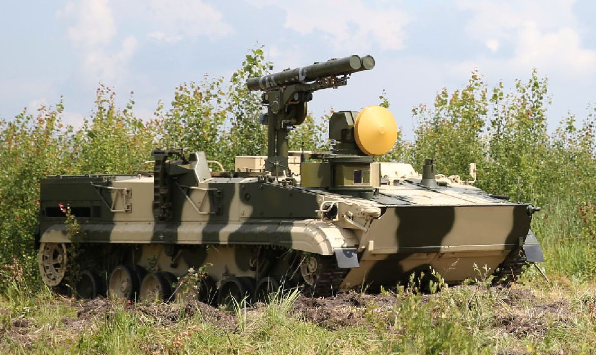 9M123 Chrysanthemum Russian anti-tank guided missile. (Photo: open source)