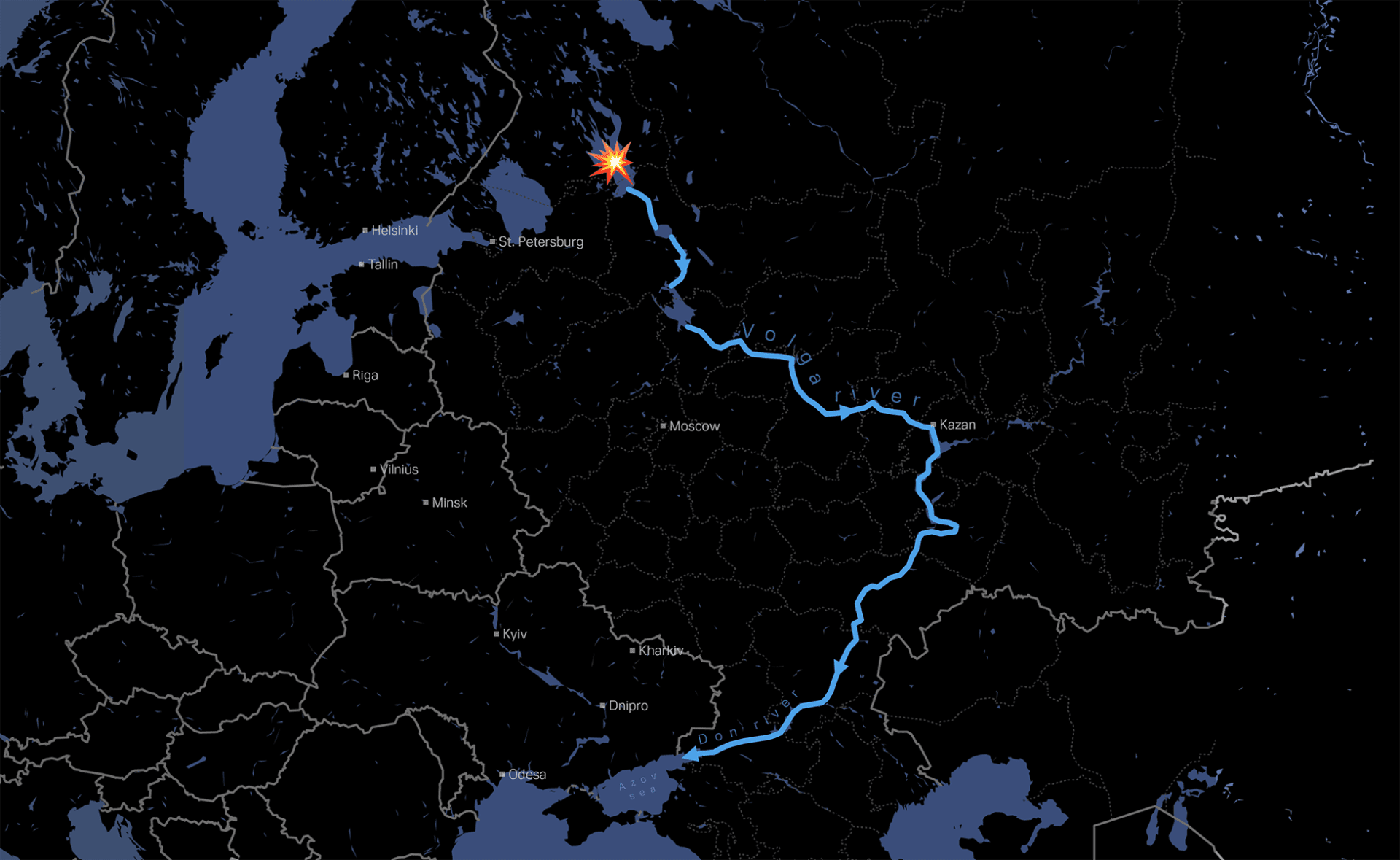 Even Russia’s Baltic Fleet Isn’t Safe as Ukraine Hits a Warship 1,000 Kilometers From the Frontline