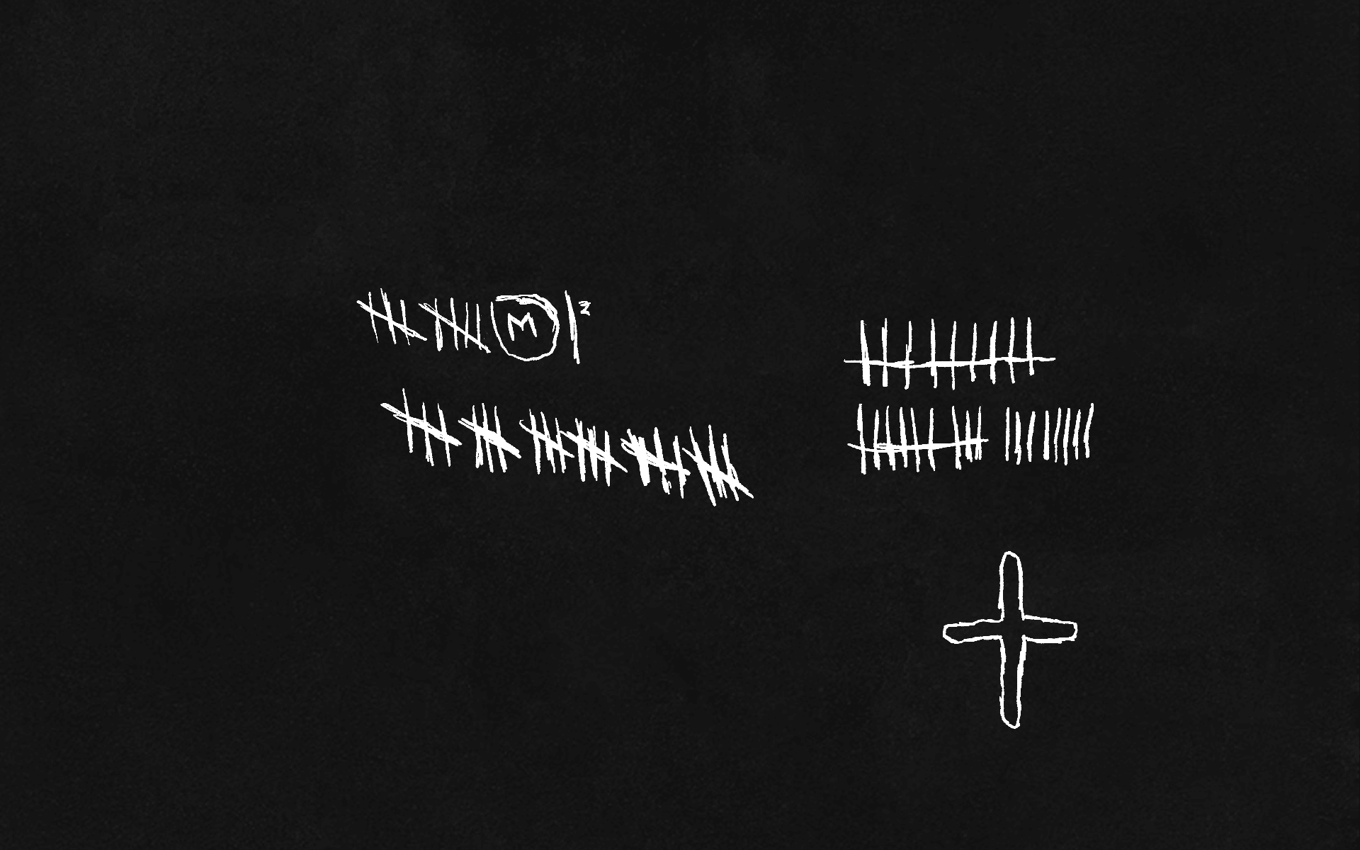Scratched graffitis on the walls of Kherson's torture chambers. (United24 Media) Scratched graffitis on the walls of Kherson's torture chambers. (United24 Media)