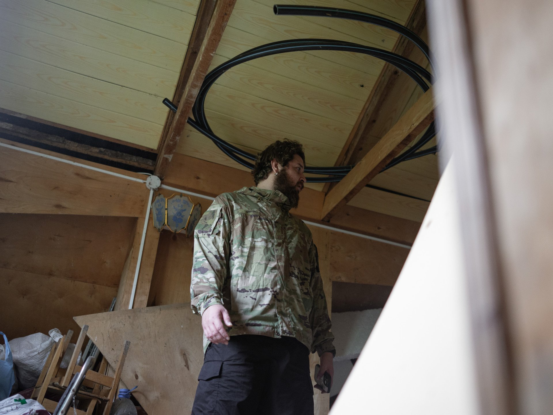 The Ukrainian military commander, Oleh Makoveichuk, is looking for a temporary deployment point for the soldiers among the abandoned houses, Kharkiv region, Ukraine on July 3, 2025. (Photo by Mykyta Kuznetsov / UNITED24 Media) The Ukrainian military commander, Oleh Makoveichuk, is looking for a temporary deployment point for the soldiers among the abandoned houses, Kharkiv region, Ukraine on July 3, 2025. (Photo by Mykyta Kuznetsov / UNITED24 Media)