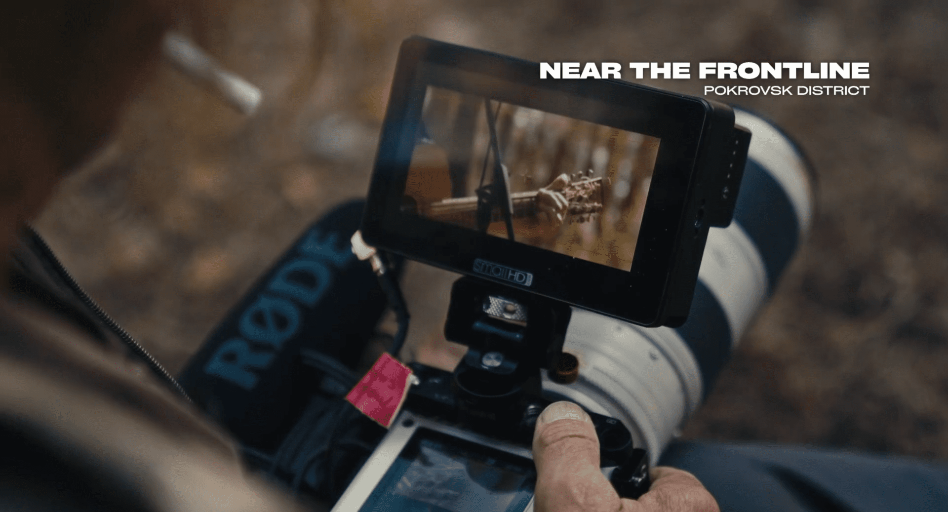 Still from Samuel Bayer: Beyond the Frame, directed by Dmytro Hreshko. 2026 (Source: Cultural Forces of the Ukrainian Army)