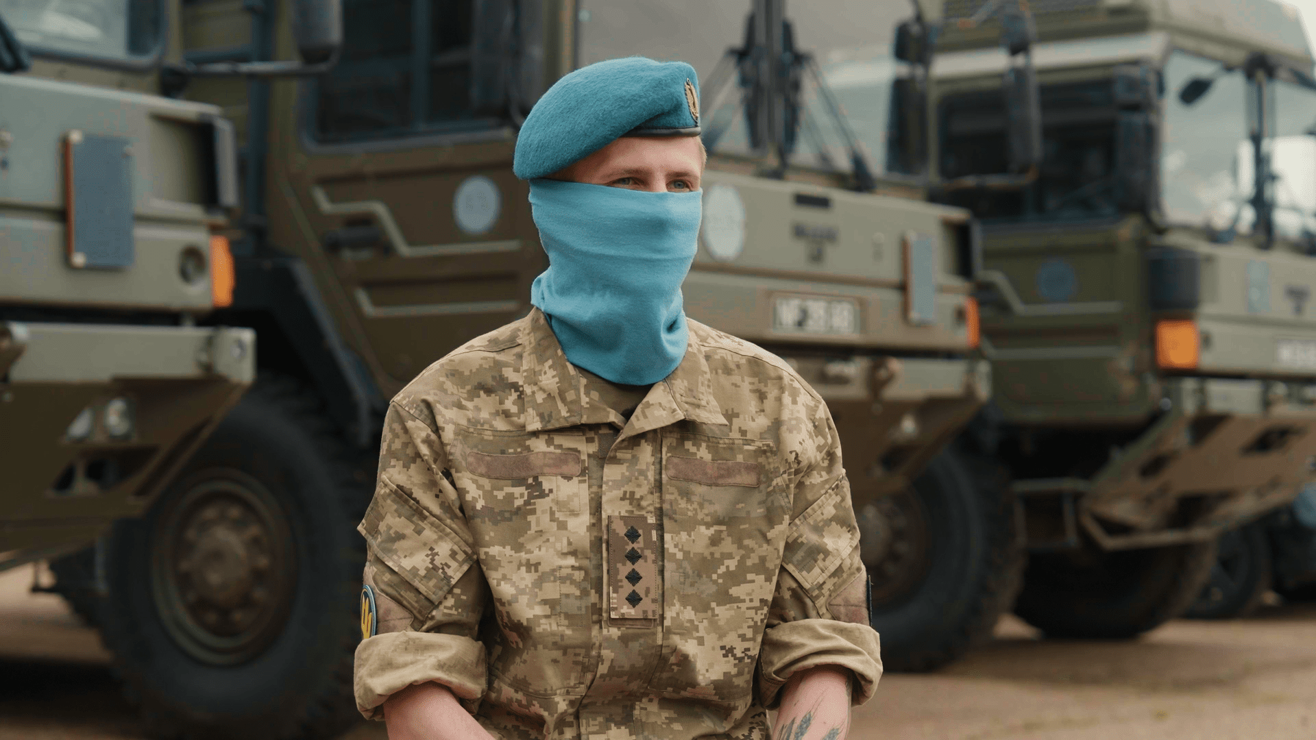 Barba, a Ukrainian soldier taking part in Operation Interflex. (Photo: Joshua Bamford/ UNITED24 Media) Barba, a Ukrainian soldier taking part in Operation Interflex. (Photo: Joshua Bamford/ UNITED24 Media)