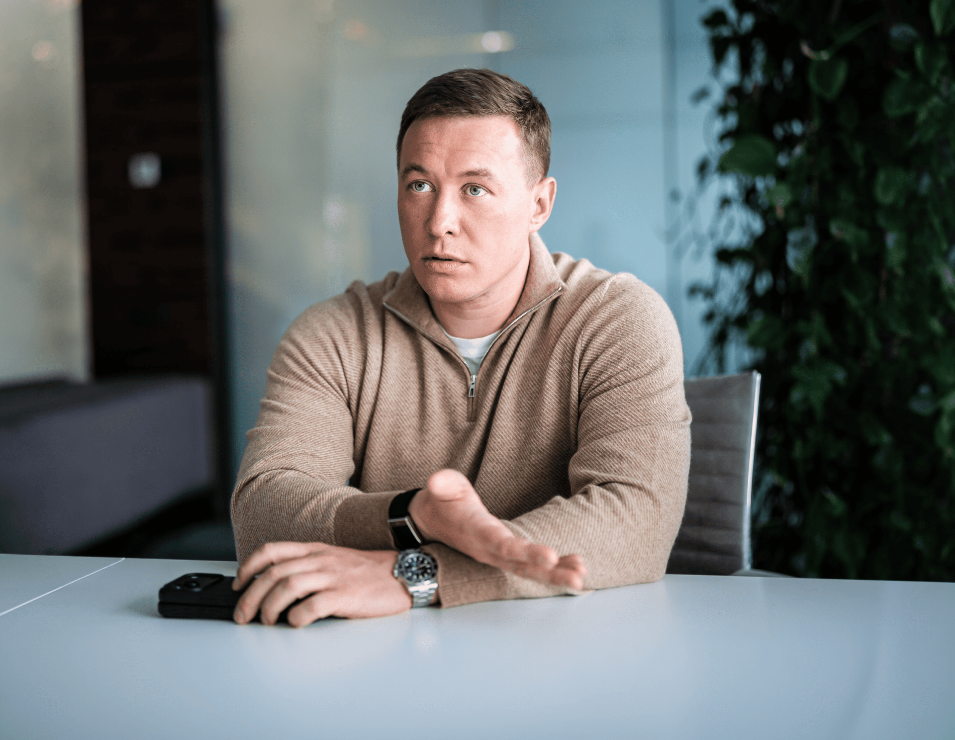 Kostiantyn Zhukovsky, founder of Activitis. (Photo by Artem Halkin)