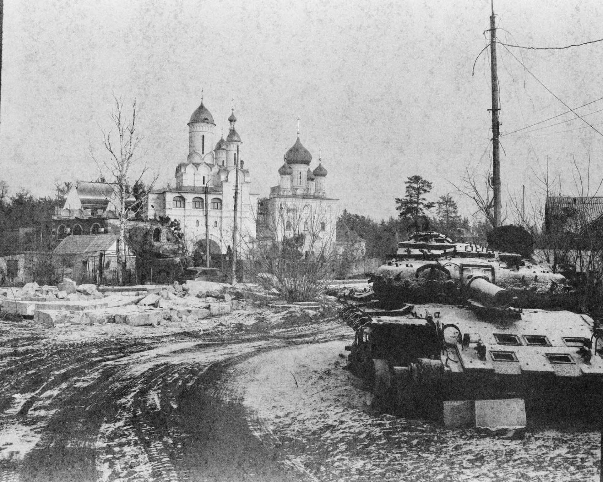 FEB 26 — “Landscapes of War” Donetsk region, Ukraine. (Photo by Emilien Urbano)