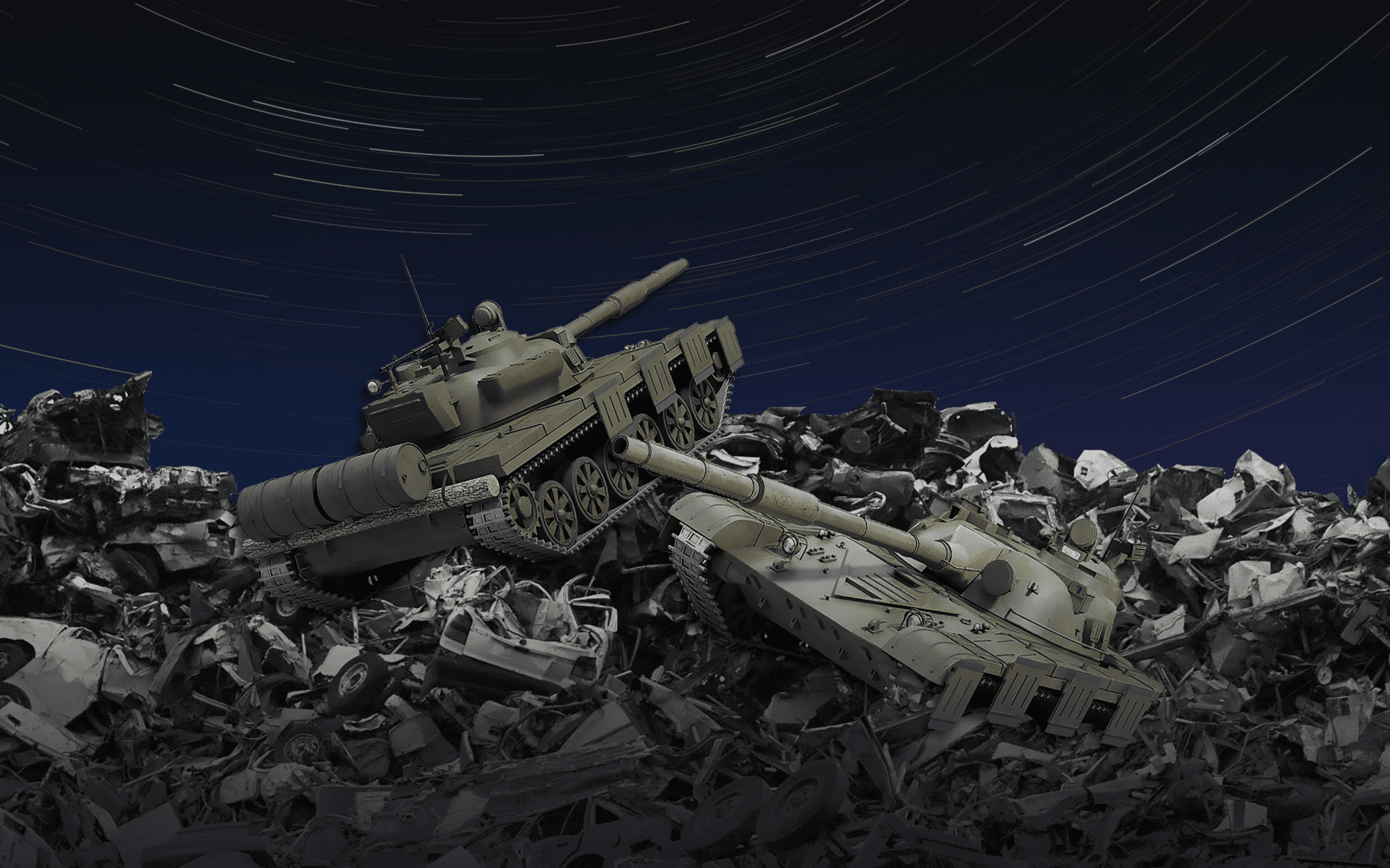 Illustrative image. Russian T-72 Ural main battle tanks. (Source: UNITED24 Media/Oleksandr Manukians)