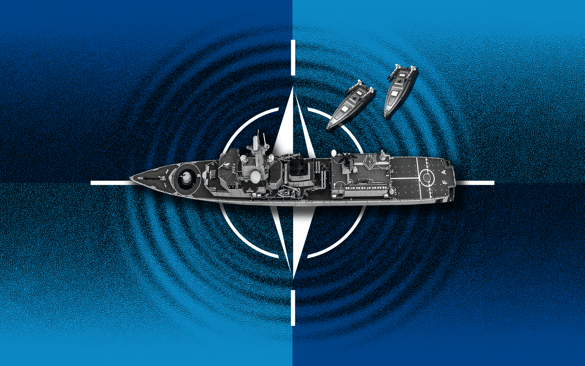 Illustrative image. Ukrainian sea drone during NATO drills. (Source: UNITED24 Media/Oleksandr Manukians)