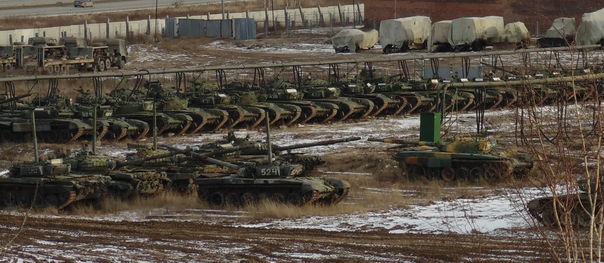 Illustrative image. Soviet tanks on the Russian tank reserve base. (Photo: open source)