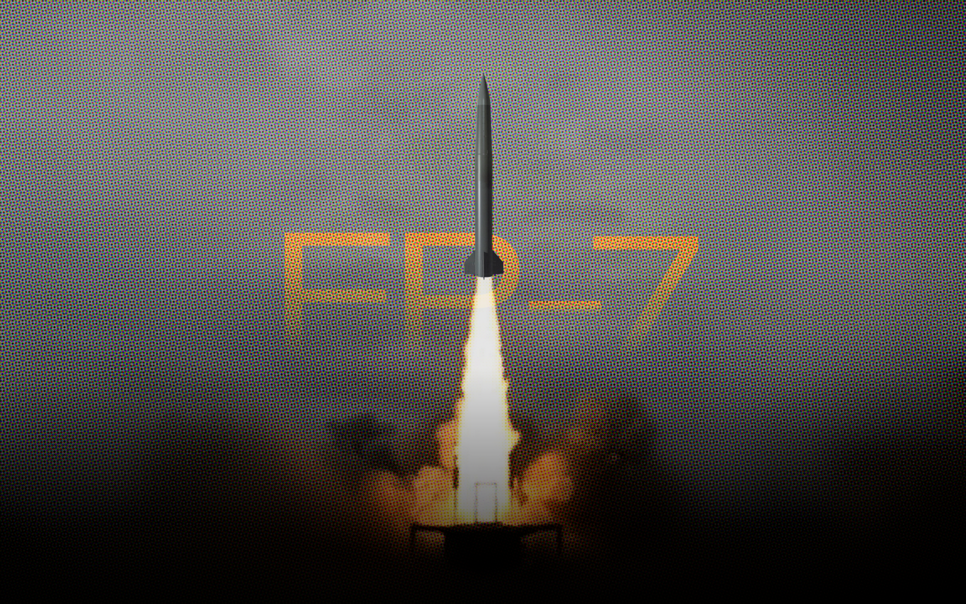 Lanzamiento de prueba del misil balístico ucraniano FP-7 desarrollado por Fire Point