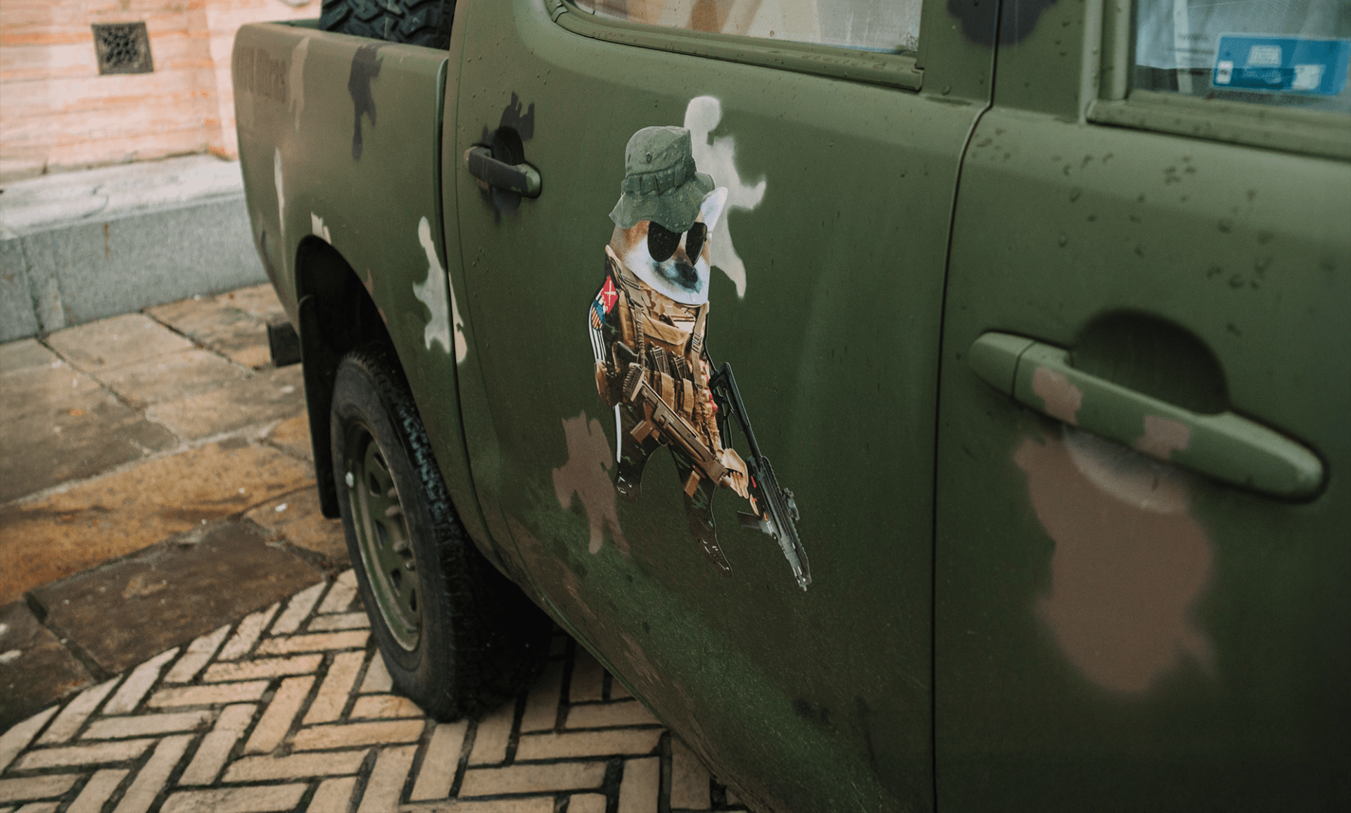 NAFO military convoy