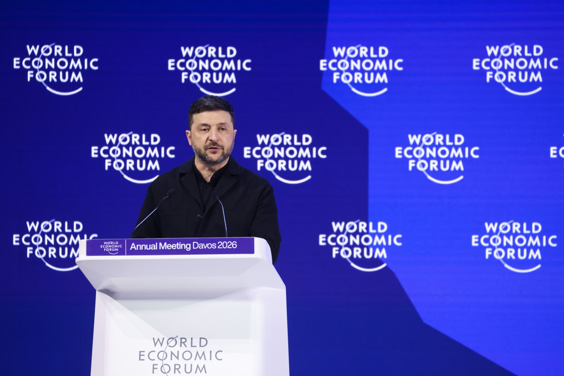 Ukraine, US, and Russia to Hold First Official Trilateral Meeting in UAE in Coming Days Volodymyr Zelenskyy, Ukraine's president, during the World Economic Forum (WEF) in Davos, Switzerland, on January 22, 2026. (Photo: Getty Images)