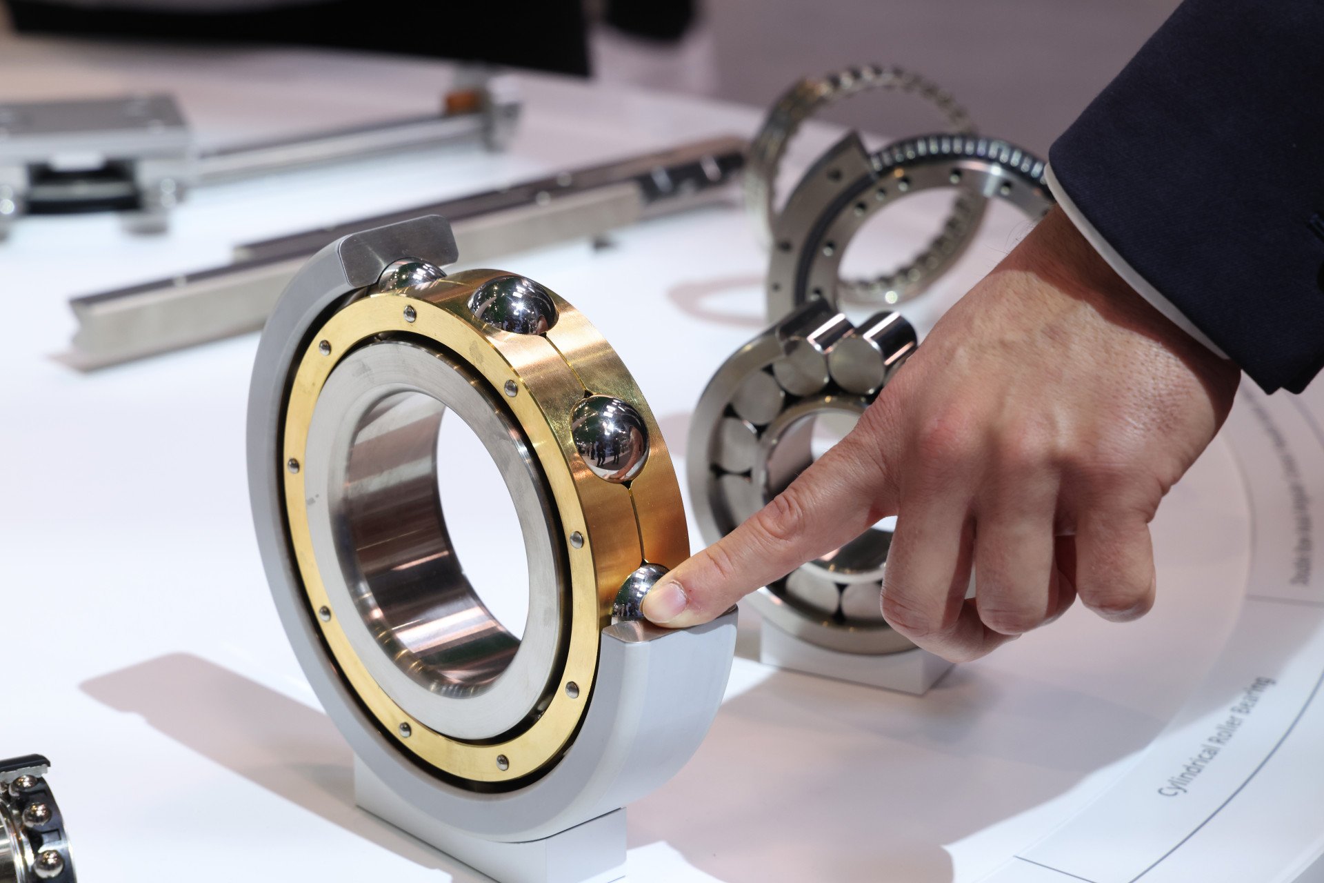 Critical dual-use component under EU sanctions at Hannover Messe industrial trade fair in Hanover, Germany on March 31. (Source: Getty Images) Critical dual-use component under EU sanctions at Hannover Messe industrial trade fair in Hanover, Germany on March 31. (Source: Getty Images)