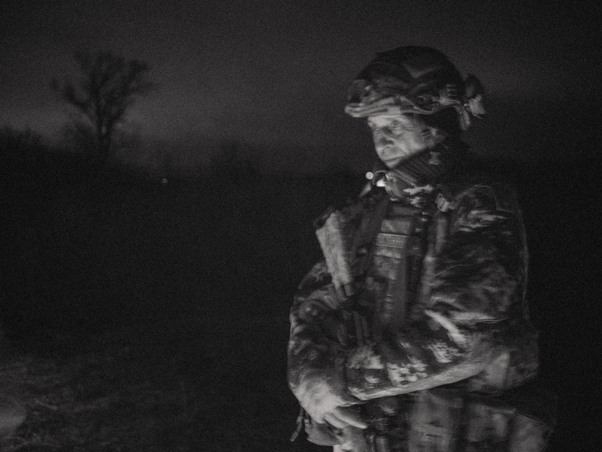 MAR 17 — Defending the skies over Pokrovsk. Ukraine’s Air Defense Unit takes aim at incoming Russian Shahed drones in the Donetsk region. (Photo by George Ivanchenko @allotrioph)