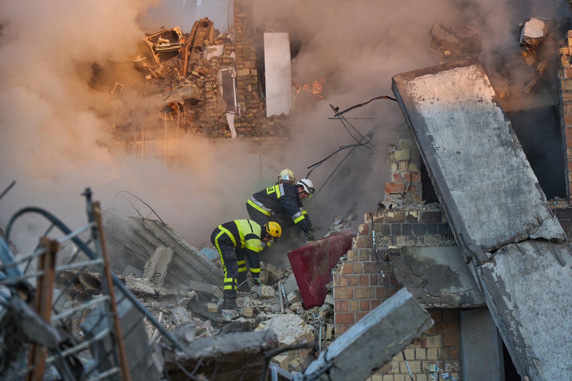 Kyiv Reels From Deadly Russian Airstrike That Killed At Least 18 People, in Photos Kyiv Reels From Deadly Russian Airstrike That Killed At Least 18 People, in Photos