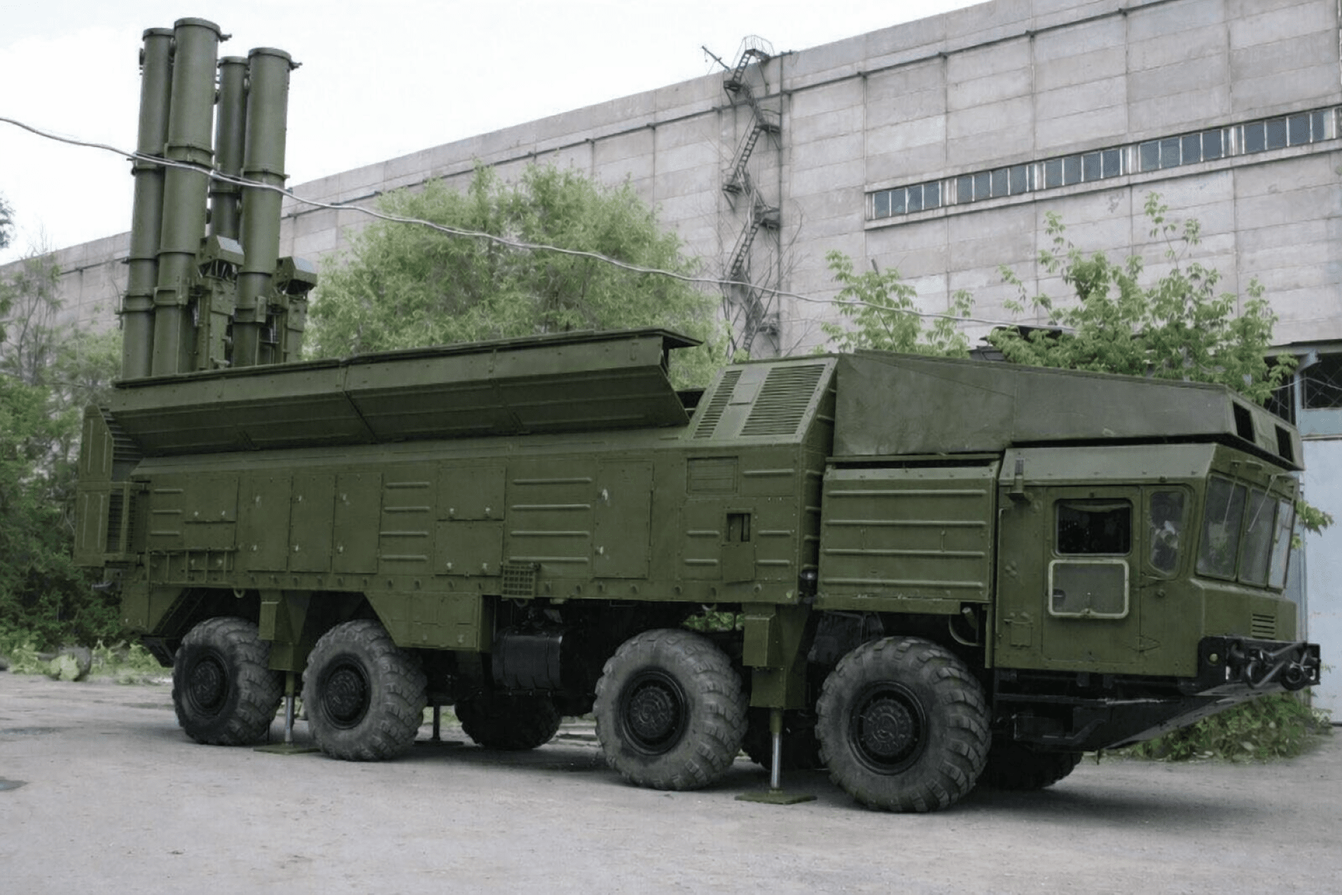 Reportedly, a 9P701 launcher, which can carry four missiles. (Source: halmiso1/X)
