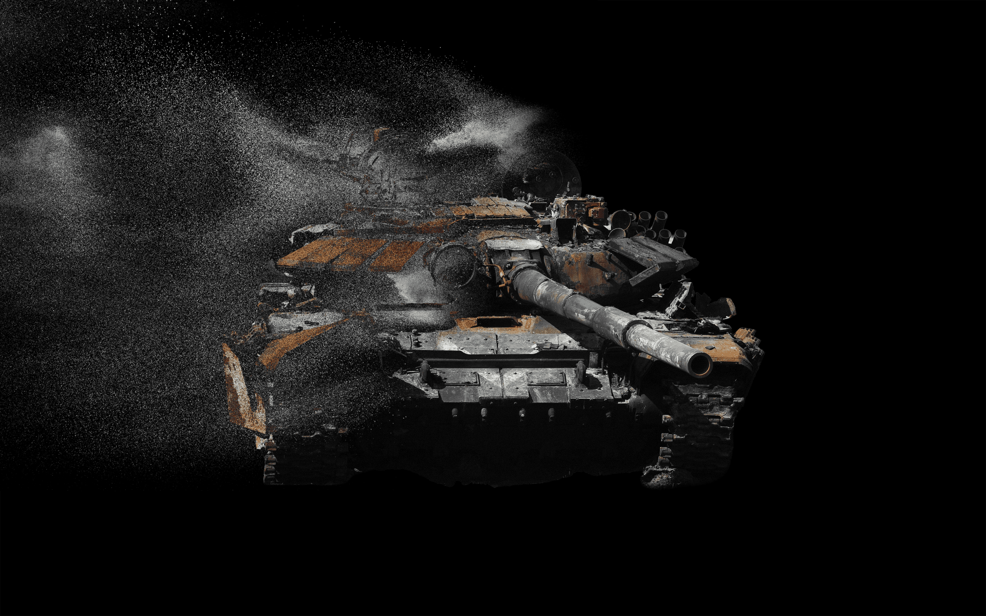 Illustrative image. Destroyed Russian T-72B3 main battle tank. (Source: UNITED24 Media/Oleksandr Manukians) Illustrative image. Destroyed Russian T-72B3 main battle tank. (Source: UNITED24 Media/Oleksandr Manukians)