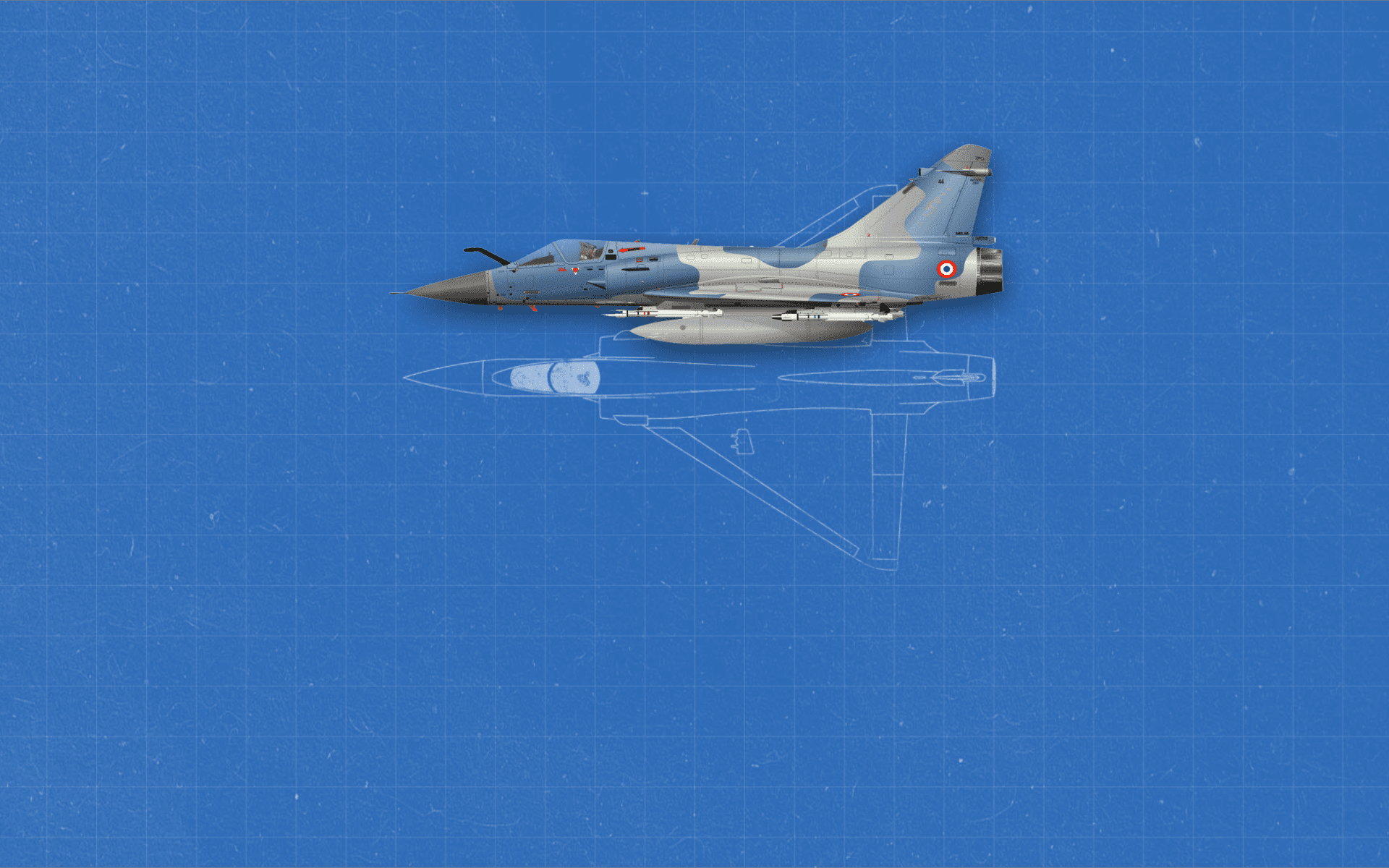 Mirage 2000-5F fighter Jet