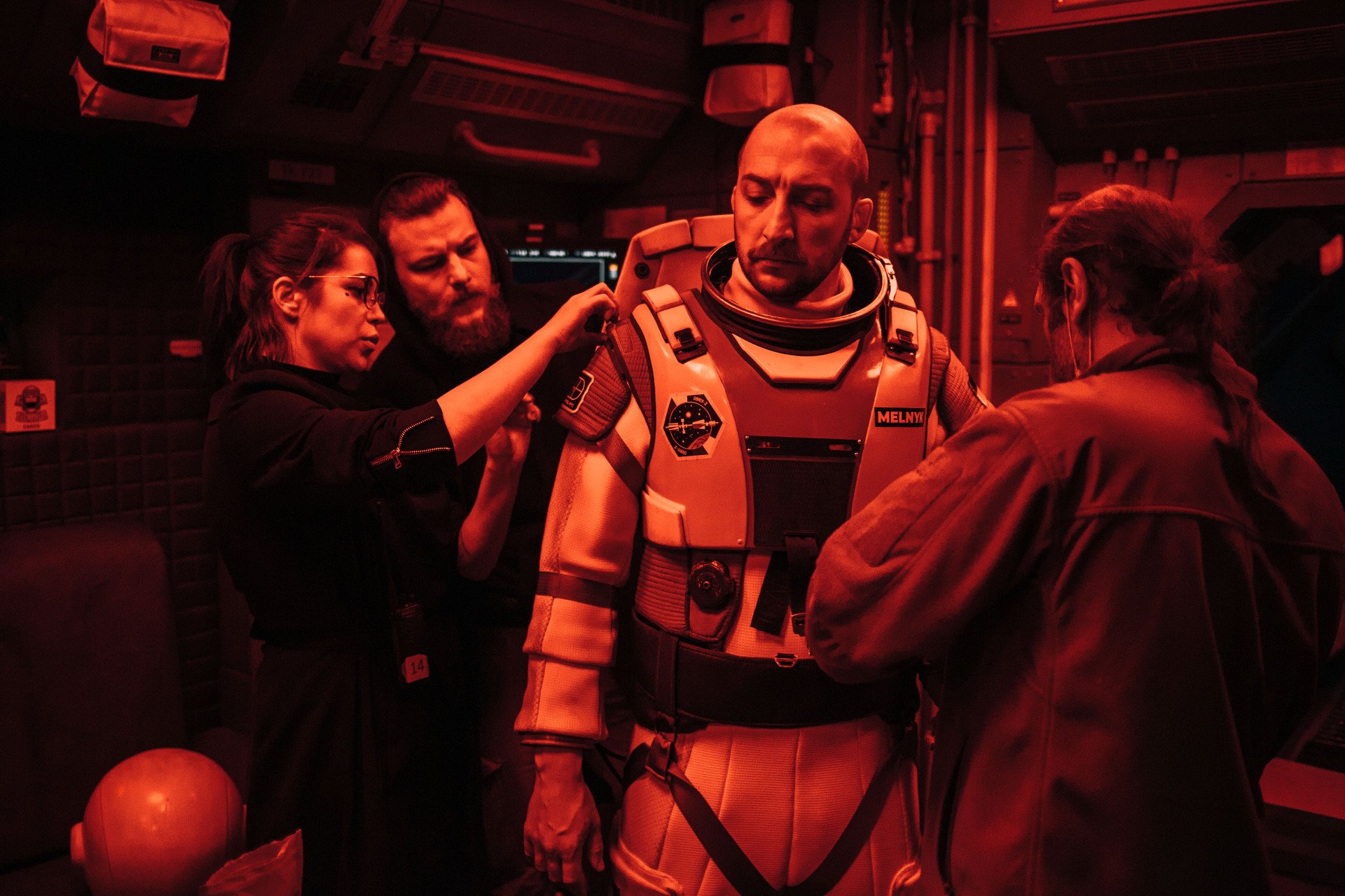 After filming wrapped, life overtook fiction. Volodymyr Kravchuk and producer Volodymyr Yatsenko both voluntarily joined the Armed Forces of Ukraine in 2022. (Photo: ForeFilms)