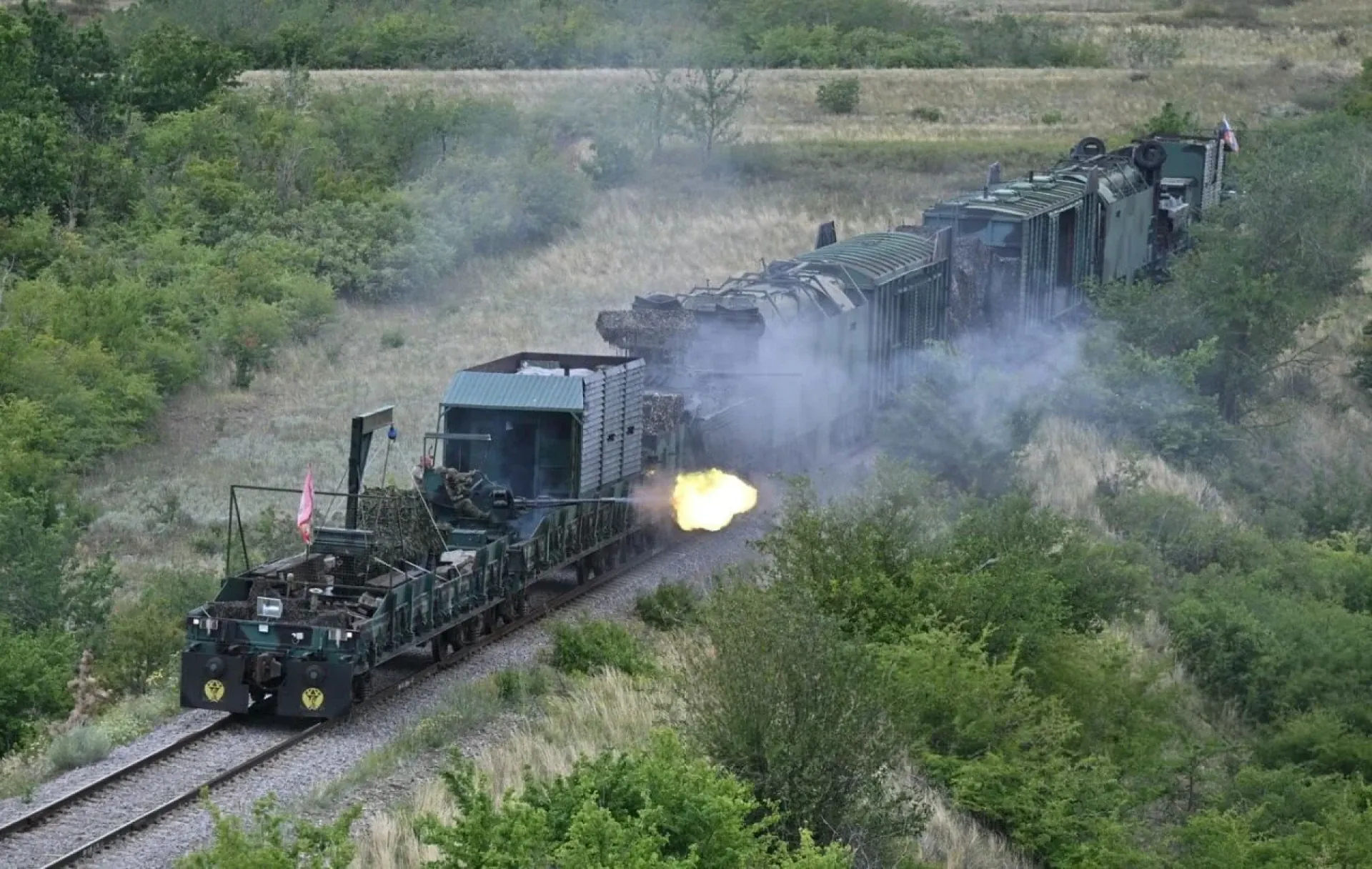 Russia Turns to Armored Trains in Ukraine: Tactical Advantage or Strategic Desperation? Russia Turns to Armored Trains in Ukraine: Tactical Advantage or Strategic Desperation?