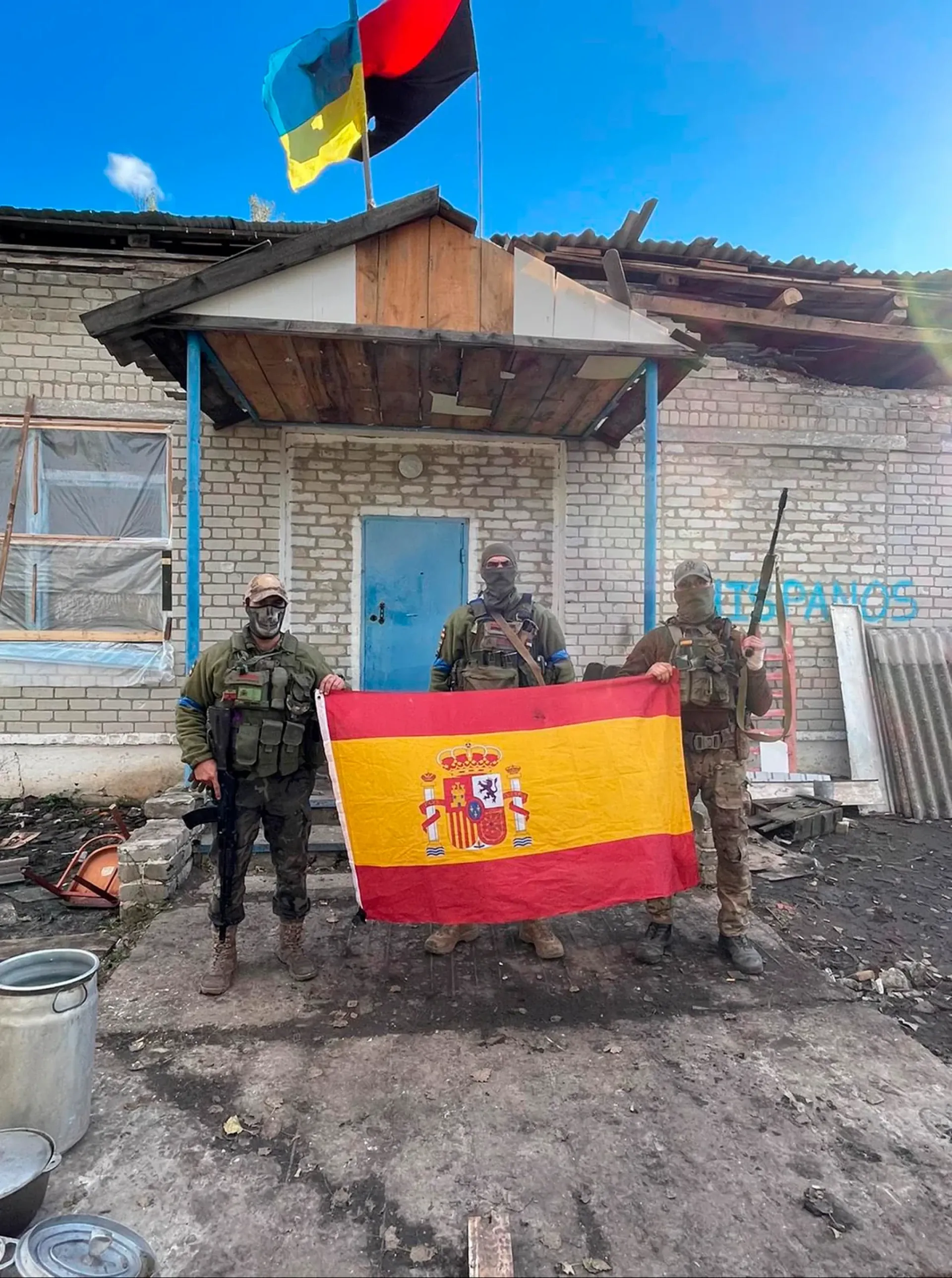 soldados españoles ucrania