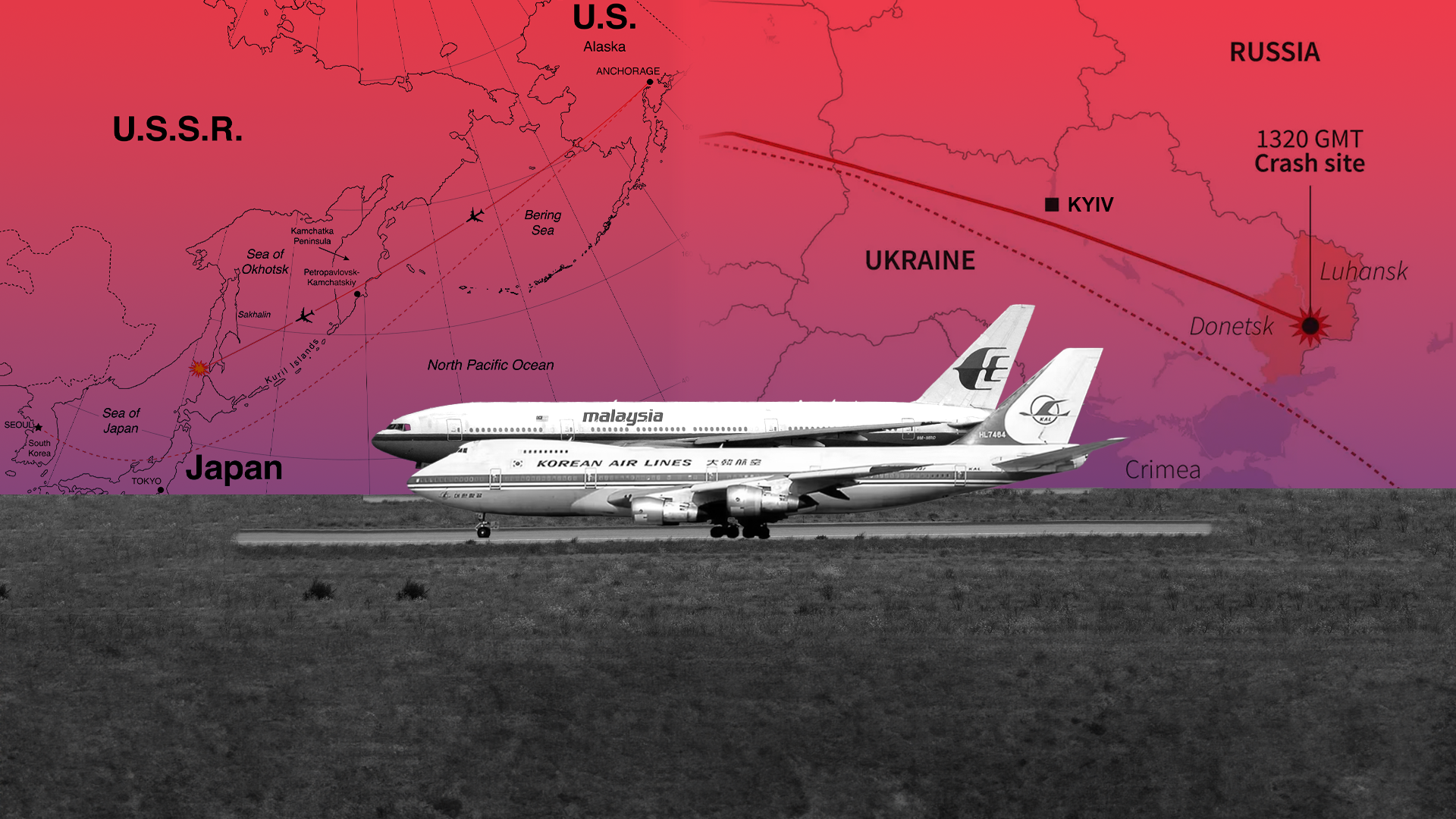 In 1983, the USSR shot down a Korean Airlines plane. Thirty years later, Russia shot down MH-17