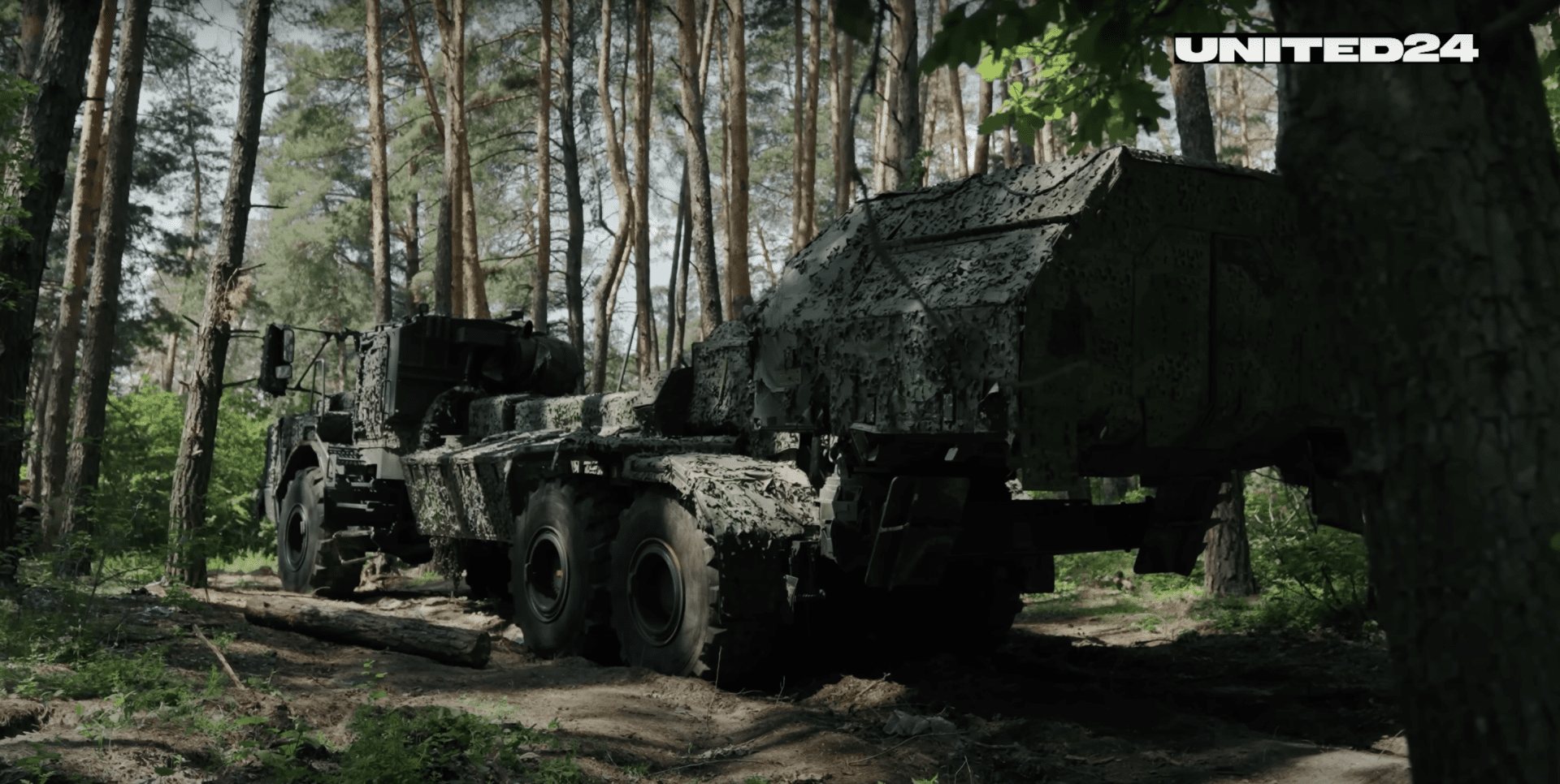 A Swedish Archer manned by the 43rd brigade waits for repair in a secret location A Swedish Archer manned by the 43rd brigade waits for repair in a secret location