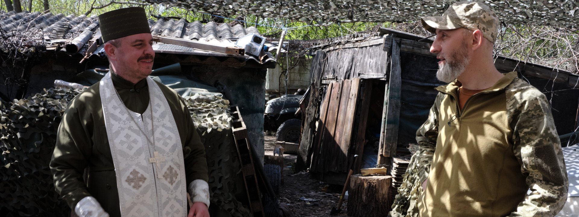 Ukraine’s Frontline with a Muslim Chaplain and an Orthodox Priest