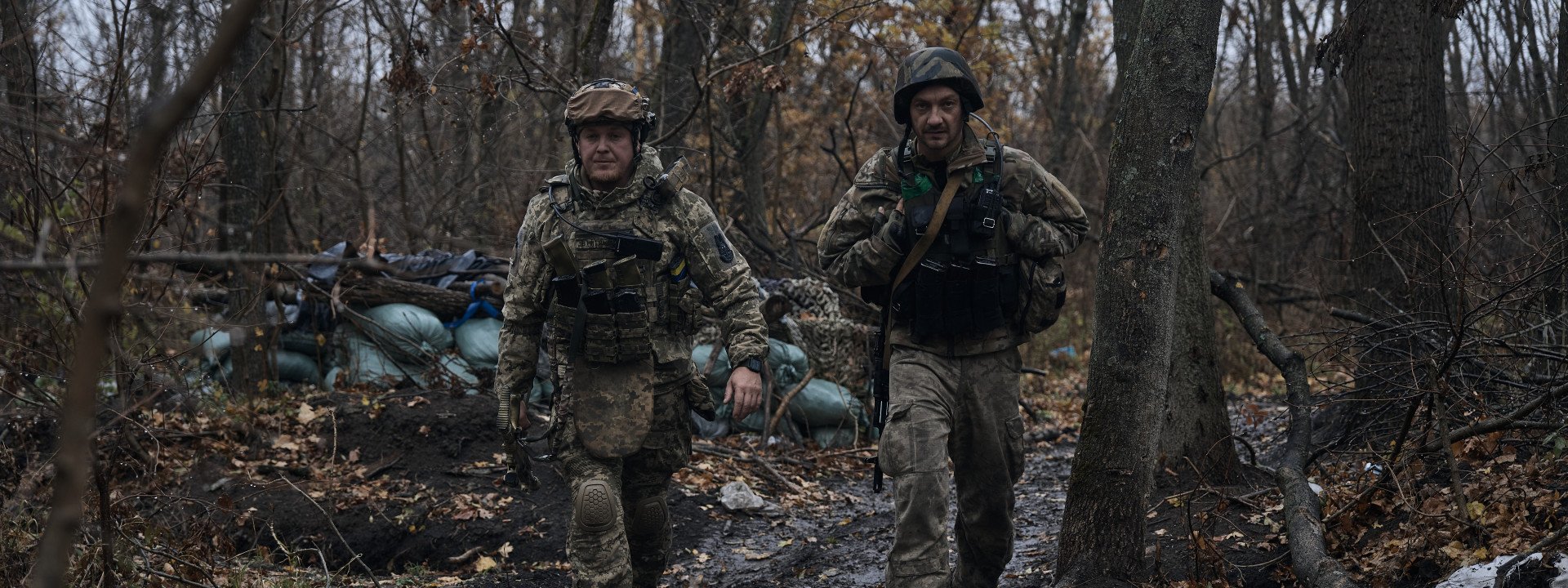 Ukrainian Soldiers in Luhansk Region