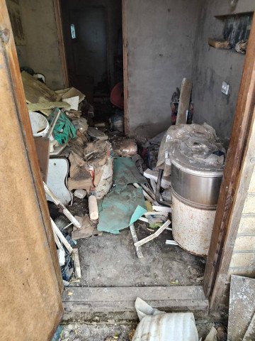 Vladyslav’s Grandparents’ House Flooded After Russia Blew Up the Kakhovka Hydroelectric Power Plant. (Private archive)