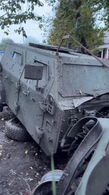 Destroyed Russian Sarmat-3. (Source: Open Source)