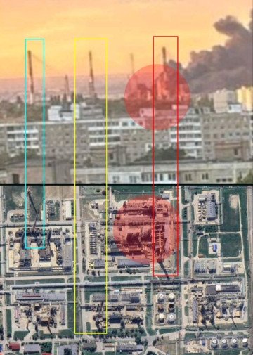 Geolocated imagery highlights a suspected impact site at the Saratov Oil Refinery after a Ukrainian drone strike, May 31, 2026. (Source: Falcon Insight Map)