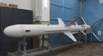 Exhibition model of the R-360 “Neptune” missile, photo dated approximately 2019–2020 (Photo: open source)