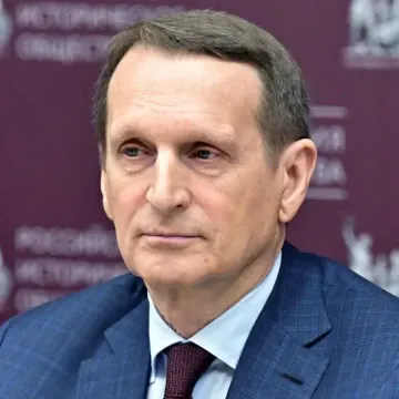 Sergey Naryshkin. (Source: WAR&amp;SANCTIONS)