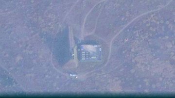 Satellite image of another Russian air defense platform near the Alabuga Shahed drone production hub. (Source: Open source)
