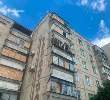 The aftermath of the Russian attack. (Source: Dnipropetrovsk Regional Military Administration) The aftermath of the Russian attack. (Source: Dnipropetrovsk Regional Military Administration)