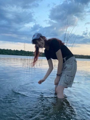 In 2024, Marta enrolled in a Ukrainian online school. A photo was taken in Donetsk and provided by Marta.  