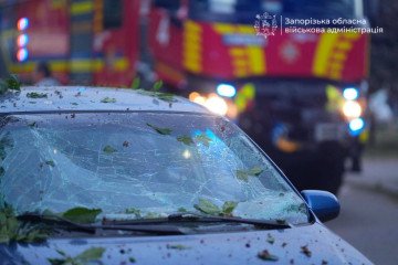 The aftermath of the attack on Zaporizhzhia. (Source: Zaporizhzhia Regional Military Administration)