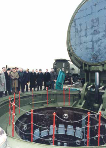 The demolition of Ukrainian nuclear arsenal.