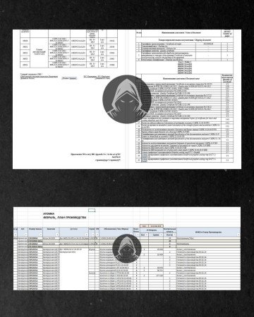 Internal Rosatom documentation outlining components and certification records for nuclear equipment. (Source: CyberLegion)