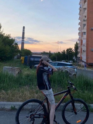 “Since I was 15, I was literally counting down the days until I turned 18 so I could leave.” A photo was taken in Donetsk and provided by Marta.  