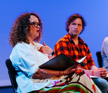 Emily Townley and Drew during the beneficial reading in Washington, of Diary of War in Washington, D.C., on May 30, 2025. (Source: press office) Emily Townley and Drew during the beneficial reading in Washington, of Diary of War in Washington, D.C., on May 30, 2025. (Source: press office)