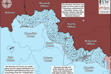 ISW: US Ban on Striking Russia Hinders Ukraine’s Ability to Defend Kharkiv Region