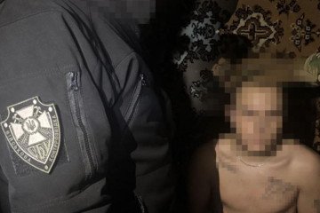 The FSB agent, captured by the SBU, after attempting to carry out a contract killing in Zaporizhzhia. (Photo: Security Service of Ukraine)