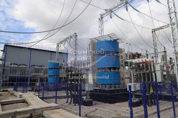 A key electrical substation in temporarily occupied Crimea was hit in an overnight Ukrainian drone strike on July 10. (Source: Crimean Wind)