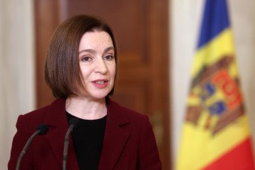 Moldovan President Maia Sandu. (Source: Getty Images)