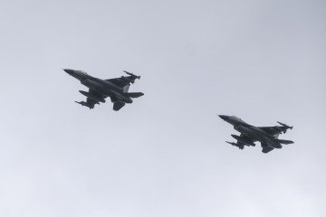 F-16 Fighter Jets Pilots Down 10 Air Targets During Russian Attack, Zelenskyy Confirms F-16 Fighter Jets Pilots Down 10 Air Targets During Russian Attack, Zelenskyy Confirms