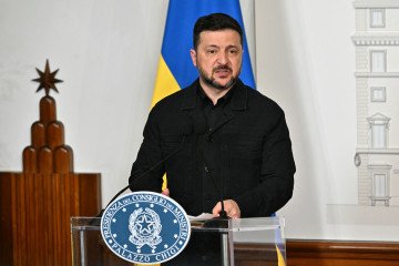Volodymyr Zelenskyy, President of Ukraine. (Source: Getty Images)