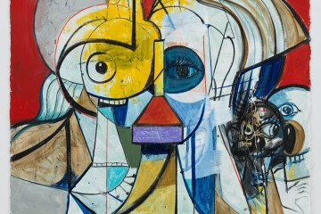 George Condo’s painting Escape From Humanity, reportedly transferred to a Russian collector in violation of UK sanctions. (Source: Hauser & Wirth / Artist’s studio)