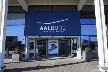 Aalborg Airport in Denmark